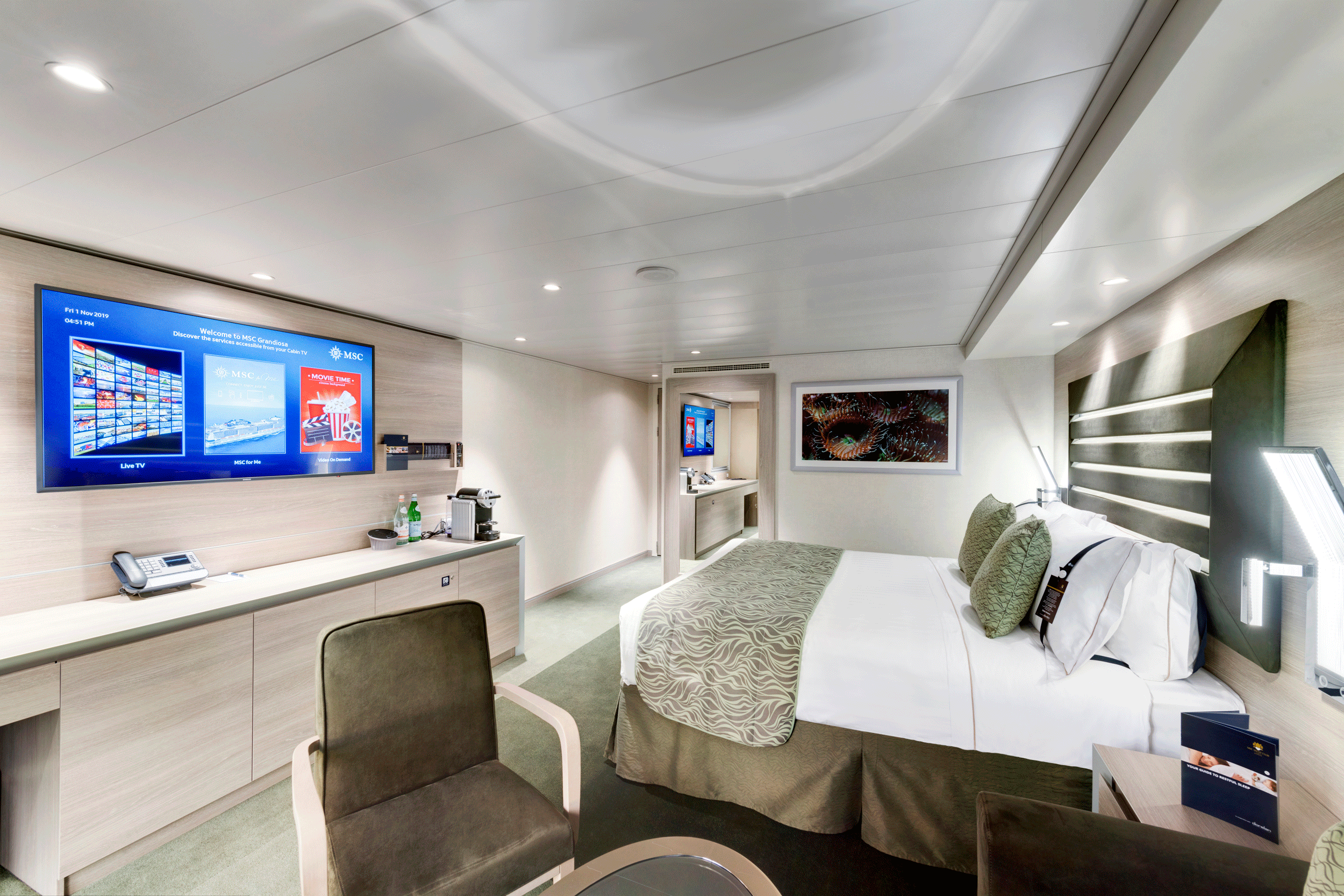 MyCruise MSC Grandiosa Kahytter Suite YC12